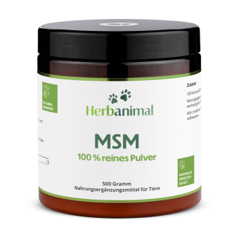MSM Pulver für Tiere