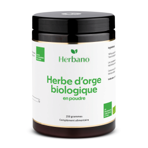 Herbe d'orge en poudre