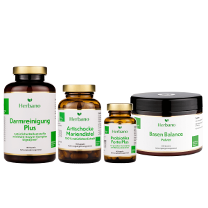 Darmsanierungspaket: Set mit 4 Produkten