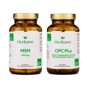 Stoffwechsel-Booster-Paket mit MSM und OPC