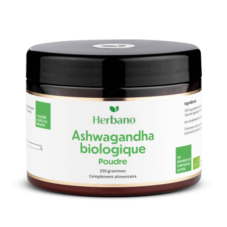 Ashwagandha bio en poudre