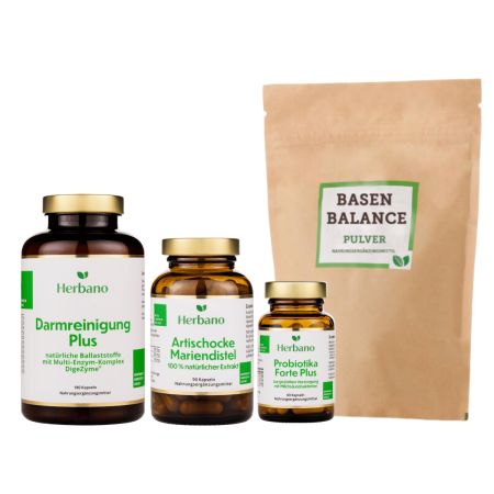 Darmsanierungspaket: Set mit 4 Produkten