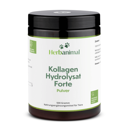 Kollagenhydrolysat Forte für Hunde, Katzen und Pferde