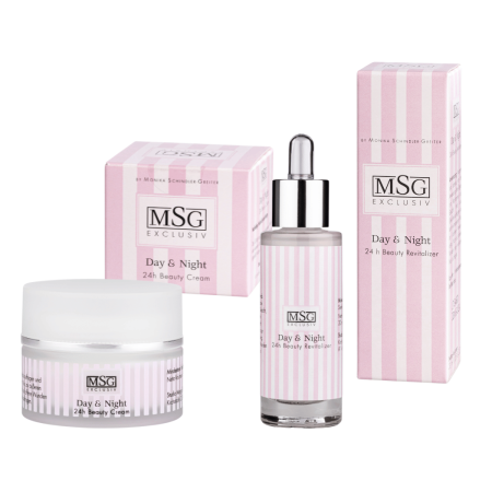 Intensiv-Hautpflege-Paket mit Day & Night Revitalizer Serum und 24h Beauty Cream

