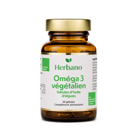 gélules de oméga 3 végétal