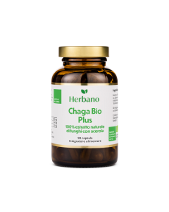 Estratto di fungo Chaga biologico in Capsule - Potente antiossidante e antinfiammatorio