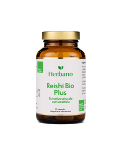 Estratto di Fungo Reishi Biologico 300 mg - con vitamina C