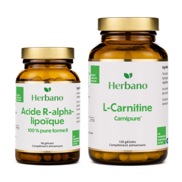 Pack d'aide aux polyneuropathies avec acide R-alpha-lipoïque et L-carnitine
