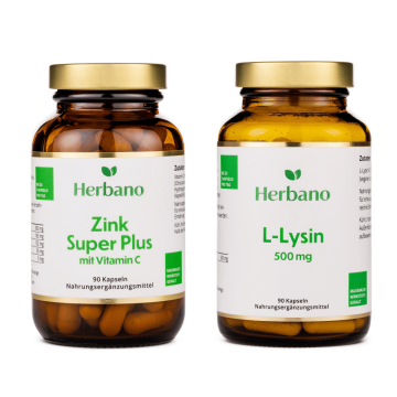 L-Lysin und Zink Kapseln