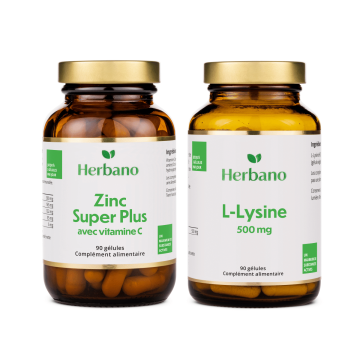 Pack L-lysine et zinc
