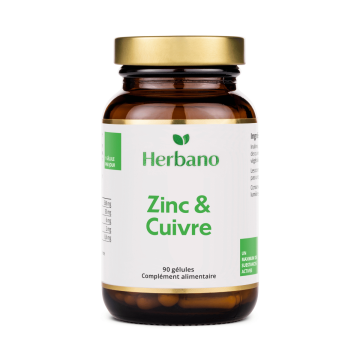 cuivre et zinc en gélules