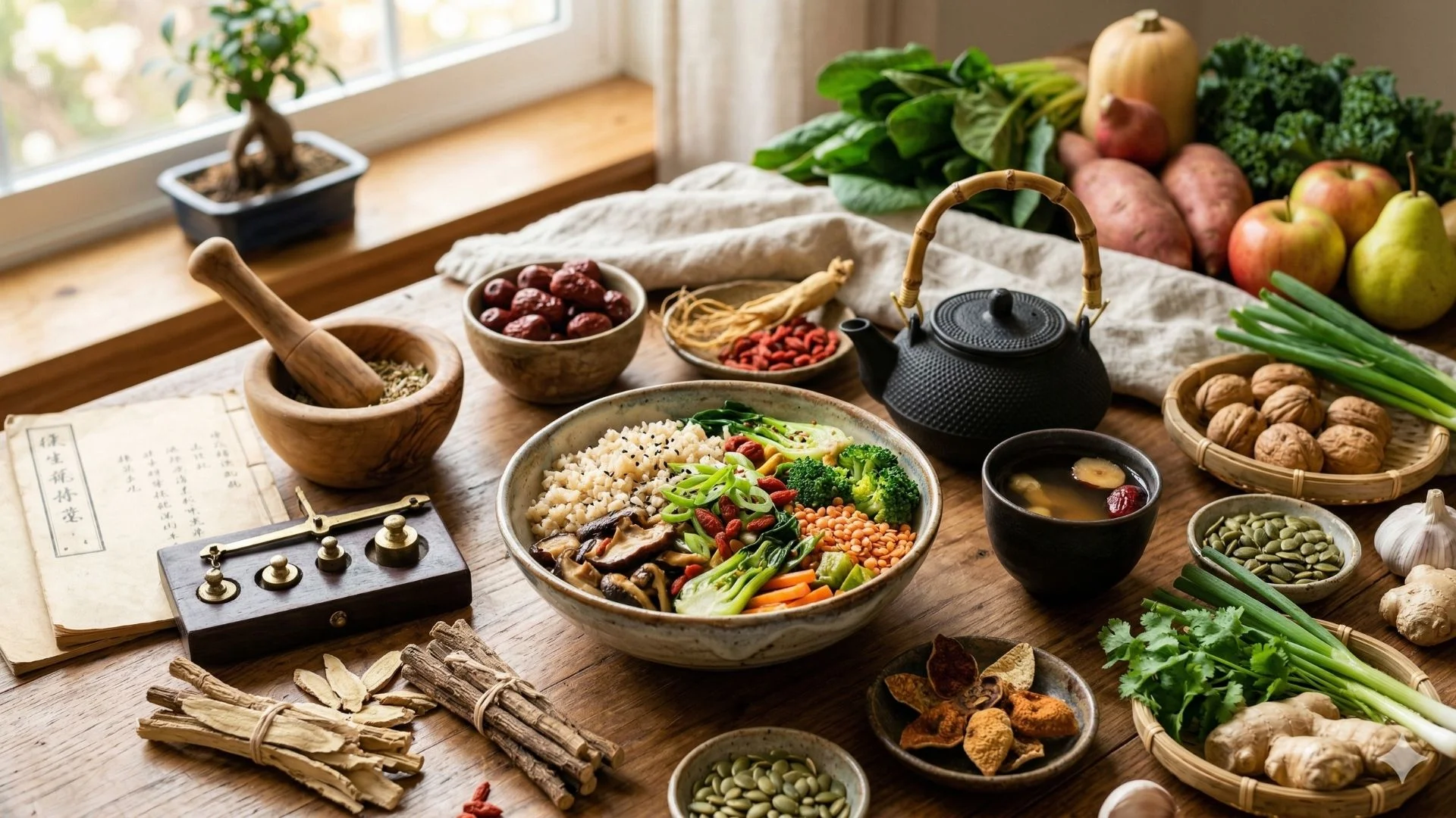 TCM Ernährung erklärt: Grundlagen, Lebensmittel & wissenschaftliche Bewertung
