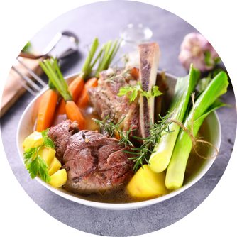 Knochenbrühe für die Gesundheit