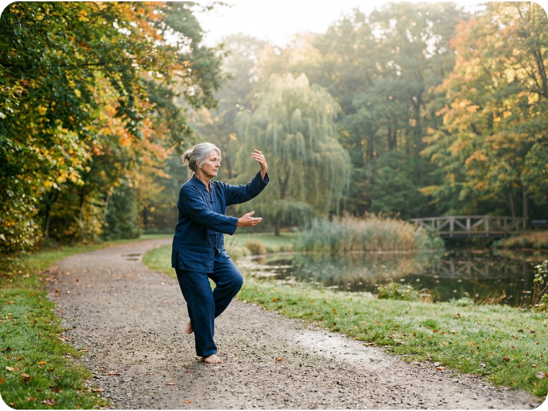Tai Chi bei Milz-Qi-Schwäche